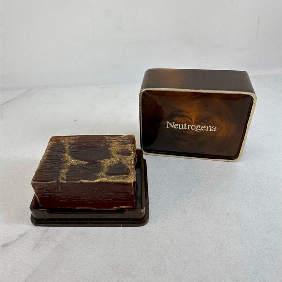 Neutrogena Travel size glycerin soap and travel case Vintage - Picture 5 of 11